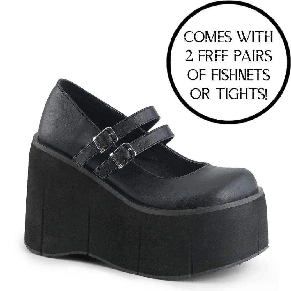 Demonia KERA 08 Mary Jane Platform Shoes